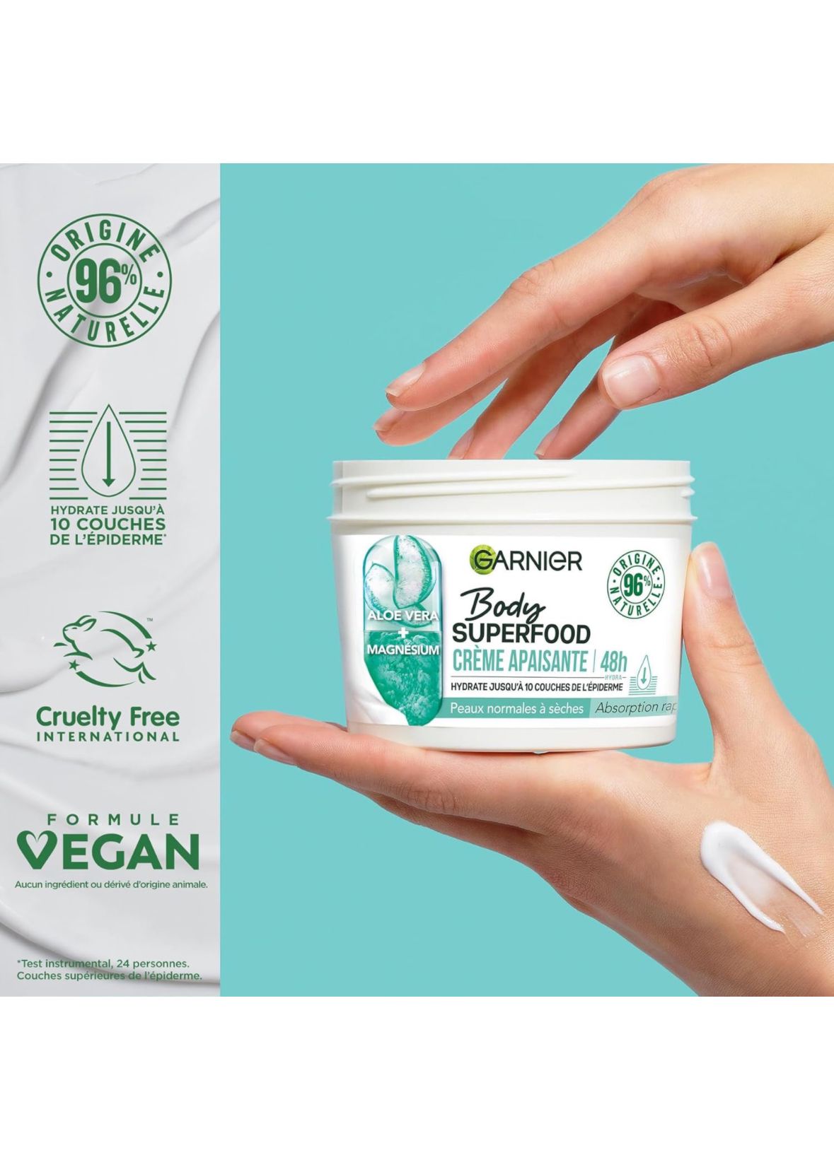 Garnier - Body Superfood - Crème Soin Corps Apaisante