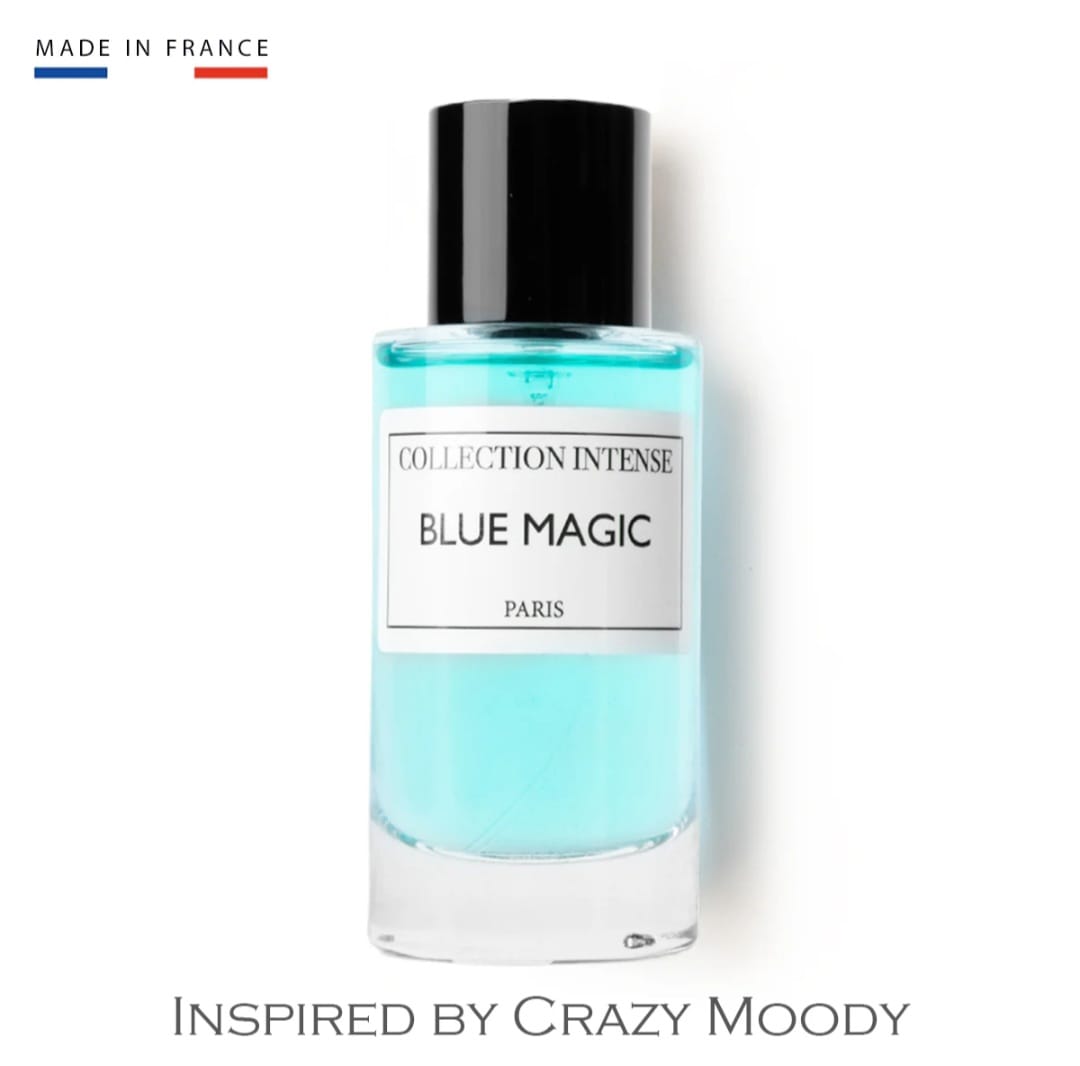 Inspiré par Crazy Moody - Collection Intense Blue Magic 50ml Eau de parfum homme