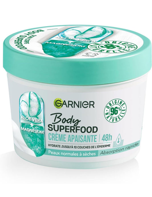 Garnier - Body Superfood - Crème Soin Corps Apaisante