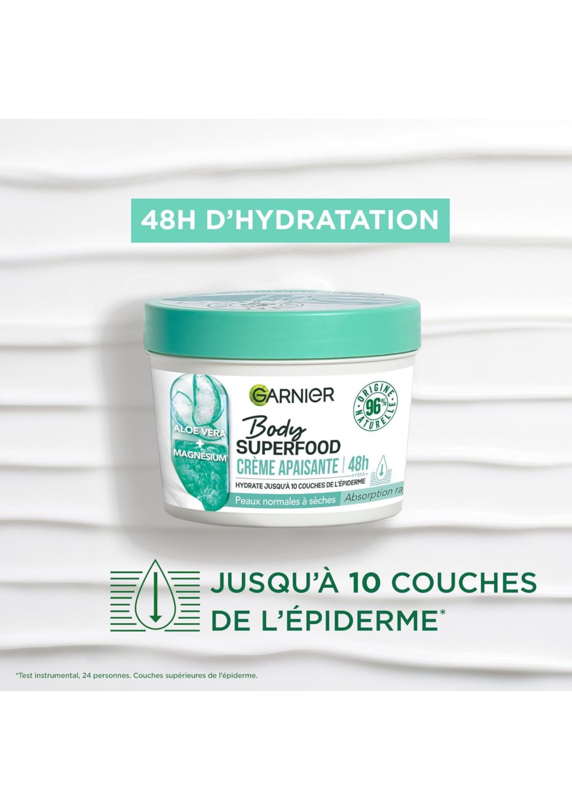 Garnier - Body Superfood - Crème Soin Corps Apaisante