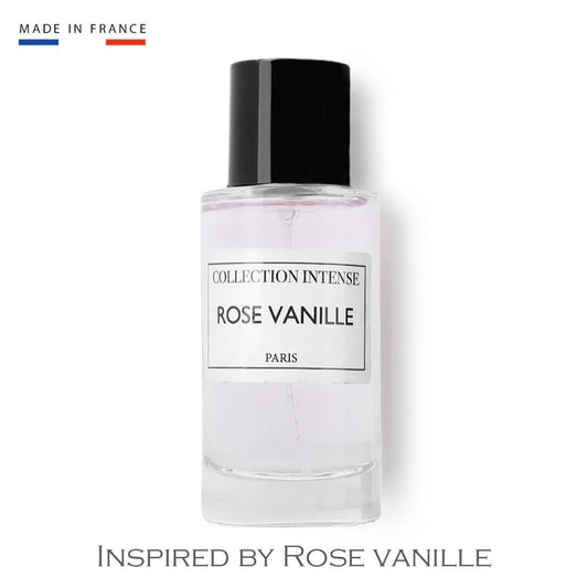 Collection Intense - Rose Vanille 50ml Eau de parfum unisexe