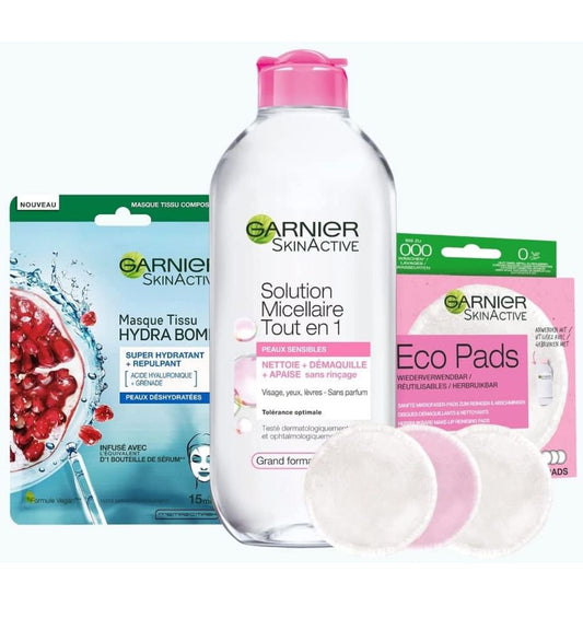 Garnier - Coffret Démaquillants